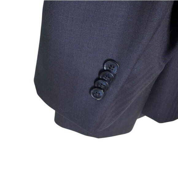 NWT Peter Millar 100% Wool Navy Suit Jacket Blazer Size 52 Reg - Picture 5 of 13
